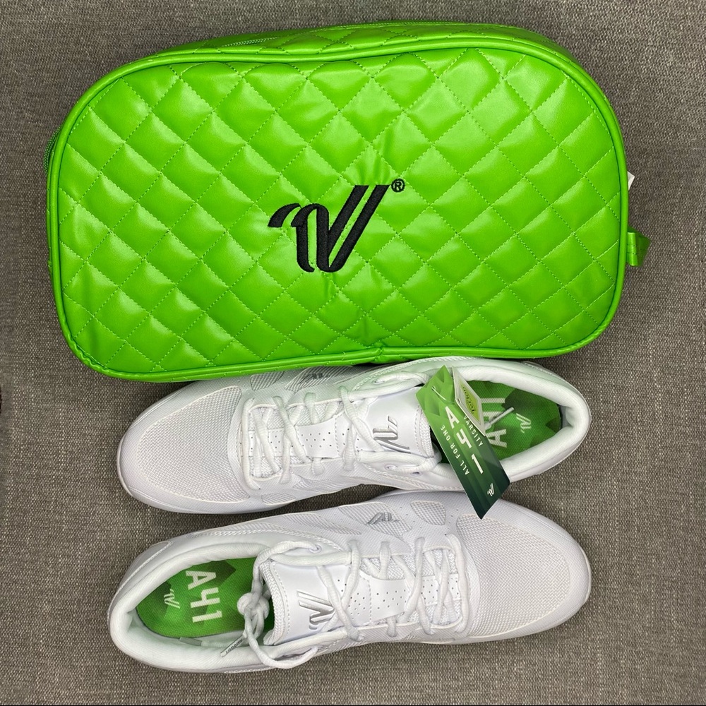 Varsity A41 White Cheer Shoes Size 14 NEW